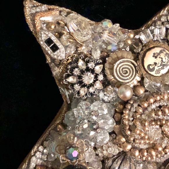 Vintage Jewelry Mosaic ~ “Starlight Starbright” - Picture 5 of 8